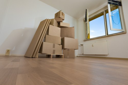Man with van service helping with a local move in Elmstead