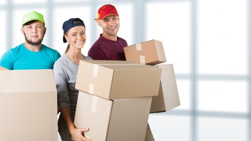Local movers handling furniture transport in Elmstead streets