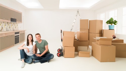 Commercial relocation setup for an Elmstead office move