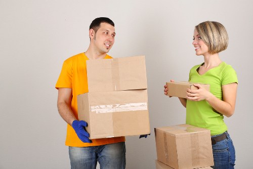 Checklist and packing supplies for moving house in Elmstead